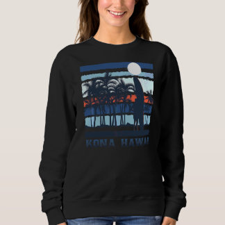 Sudadera Vintage Kona Hawaii Hawaii Surf Beach 80