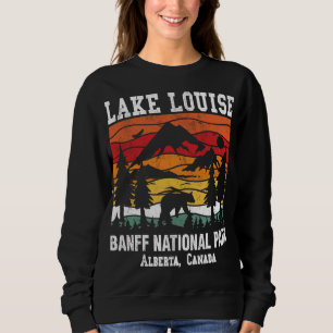 Sudadera Vintage Lake Louise Banff Canada Bear Alberta Hi