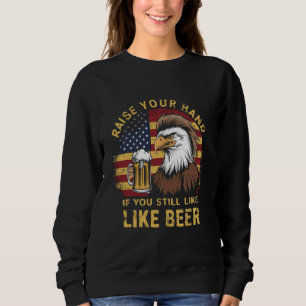Sudadera Vintage levanta la mano si todavía te gusta el amo