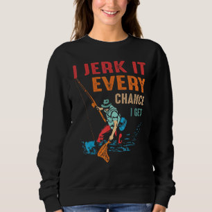 Sudadera Vintage, Lo Arrepito Cada Vez Que Pescado