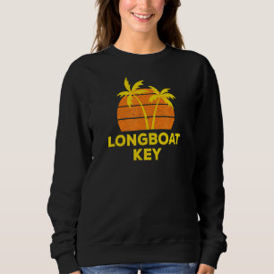 Sudadera Vintage Longboat Key Florida Retro