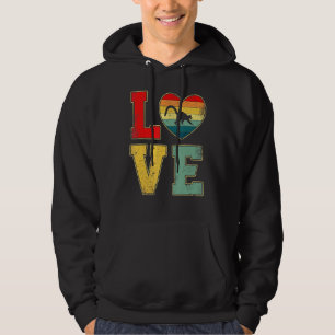 Sudadera Vintage Love Lemur Retro 7080 Heart Farm Animal