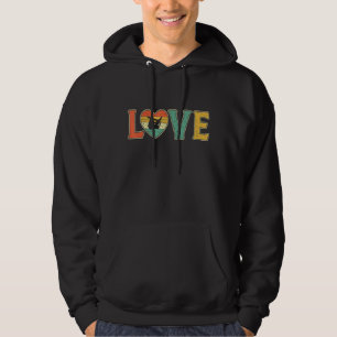 Sudadera Vintage Love Sloth Retro 7080 Heart Farm Animal