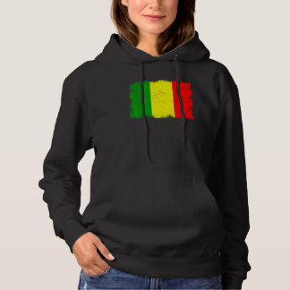 Sudadera Vintage Mali Flag Malian Independence Day