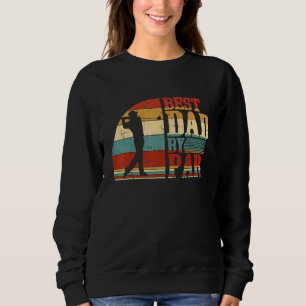 Sudadera Vintage Mejor Pop Por Par Disk Golf Dad Papa