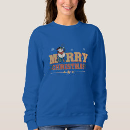 Sudadera Vintage Merry Christmas Snowman