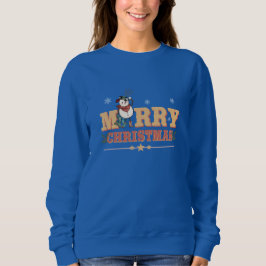Sudadera Vintage Merry Christmas Snowman