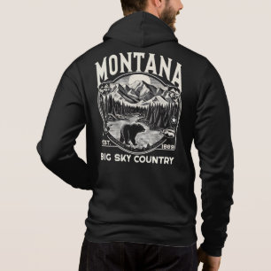 Sudadera Vintage Montana Big Sky Country