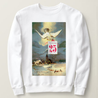 Sudadera Vintage Navidades alegres en vacaciones