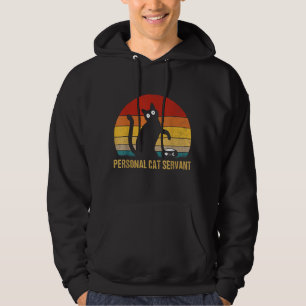 Sudadera Vintage personal del servidor de gato