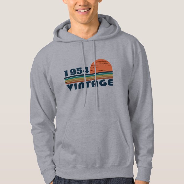 Sudadera Vintage personalizado de 70 años (Anverso)