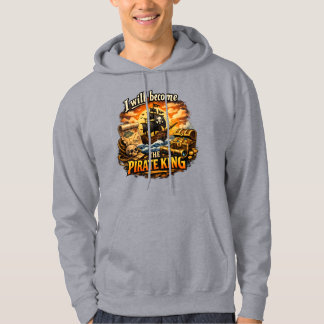 Sudadera Vintage Pirate Ship Sailing the Open Sea – Nautica