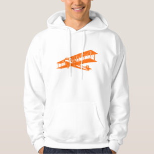 Sudadera Vintage Plane - Naranja