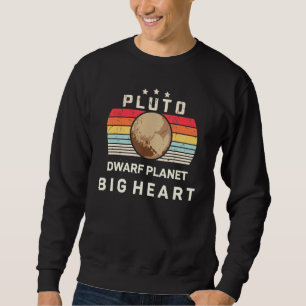 Sudadera Vintage Plutón Planeta Ciencia Espacial Para Niños