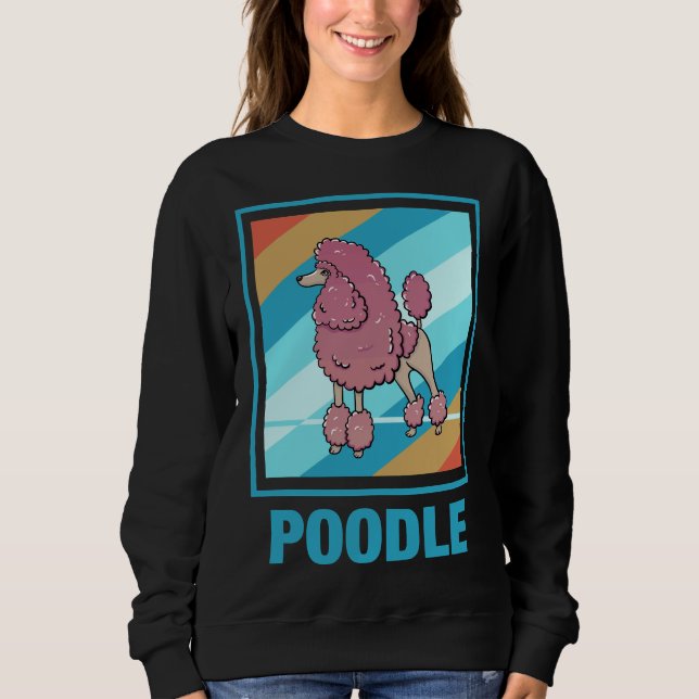 Sudadera Vintage Poodle (Anverso)
