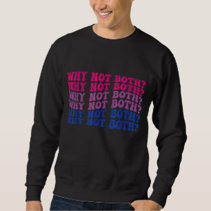 Sudadera Vintage por qué no el orgullo gay bisexual