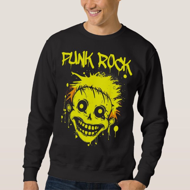 Sudadera Vintage Punk Rock Concert  Punk (Anverso)