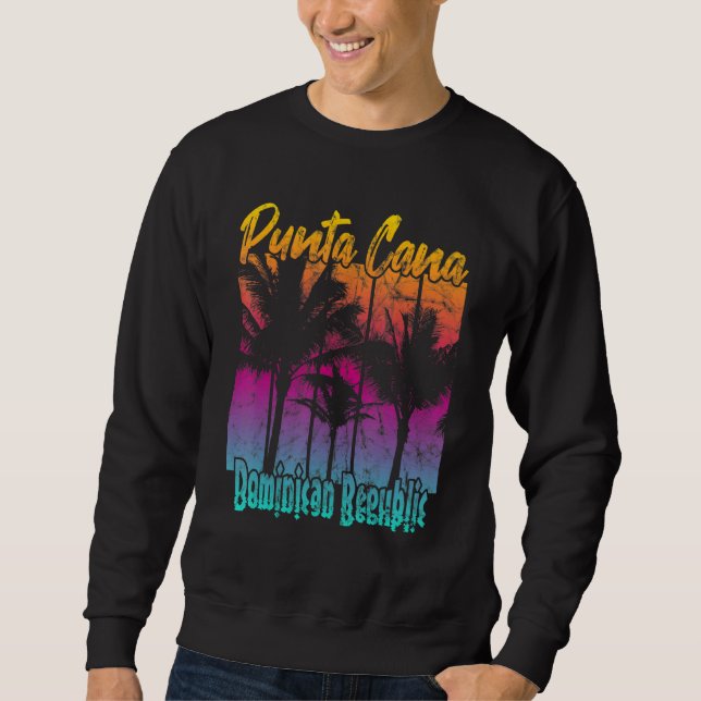 Sudadera Vintage Punta Cana (Anverso)