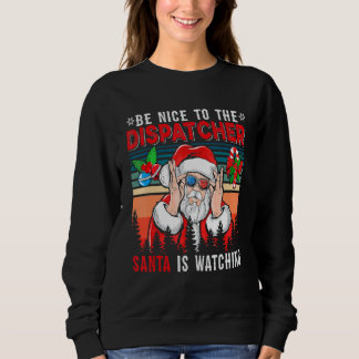Sudadera Vintage Retro  Agradable Para El Remitente Santa E