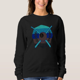 Sudadera Vintage Retro Billiards
