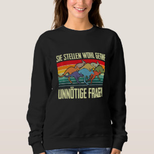 Sudadera Vintage retro canguro no hace búsqueda innecesaria