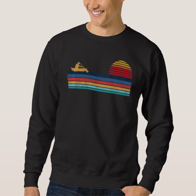 Sudadera Vintage retro canoas (Anverso)