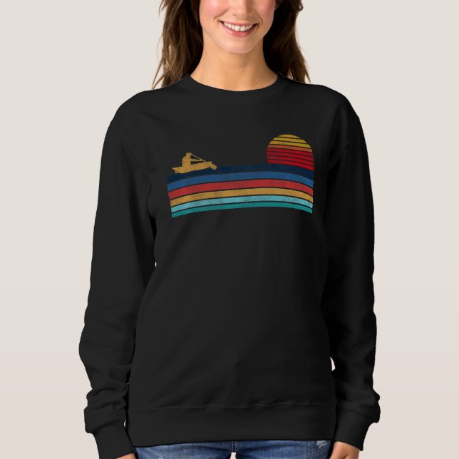 Sudadera Vintage retro canoas (Anverso)