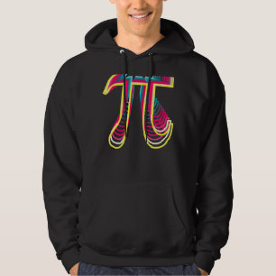 Sudadera Vintage Retro Colorful Pi 3 14 Nacimiento matemáti