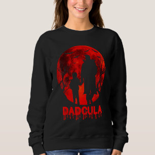 Sudadera Vintage Retro Daddy Dracula Monster Costume Fácil
