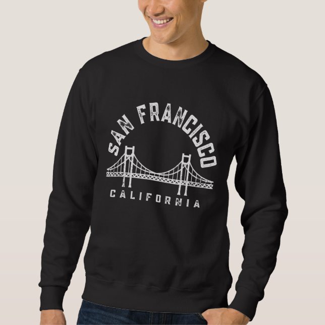 Sudadera Vintage retro de California (Anverso)