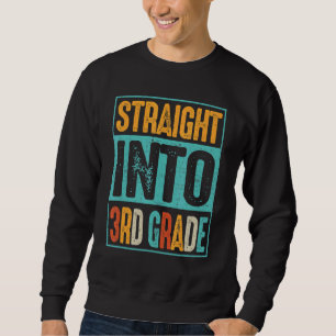 Sudadera Vintage retro directo al tercer grado de vuelta a
