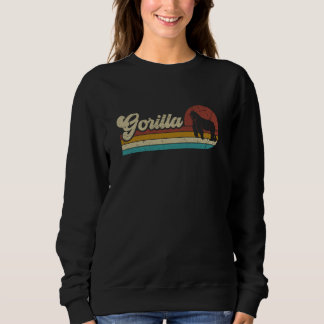 Sudadera Vintage Retro Gorilla For Men Women Kids Gorillas