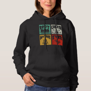 Sudadera Vintage Retro Mejor Madera de Pollo Jamás Granjero