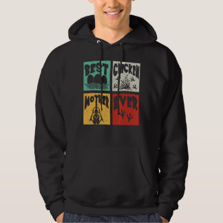 Sudadera Vintage Retro Mejor Madera de Pollo Jamás Granjero