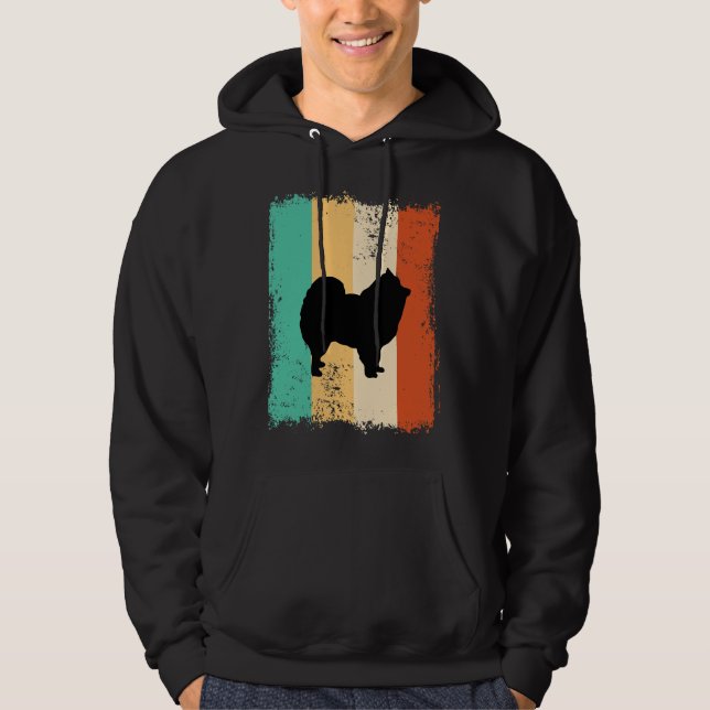 Sudadera Vintage Retro Pomeranian (Anverso)