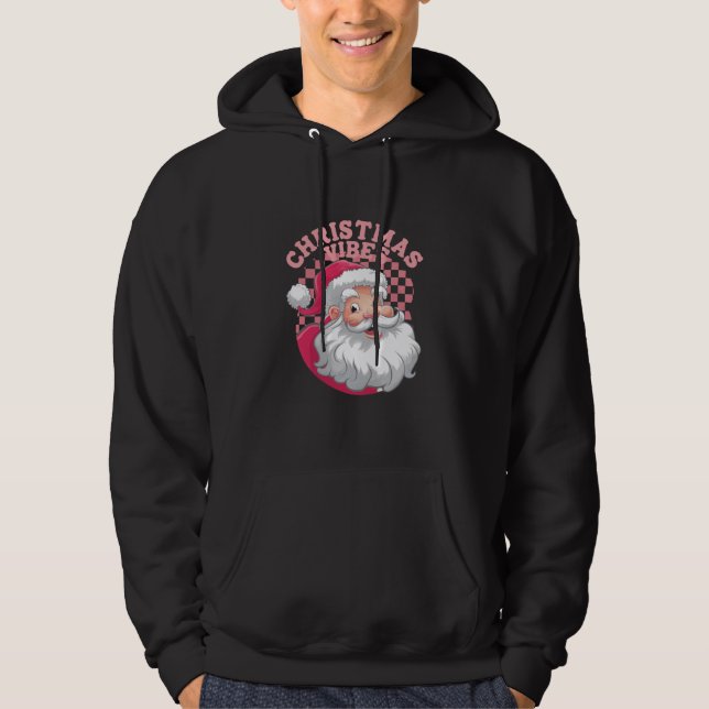 Sudadera Vintage Retro Santa Rosa Navidad (Anverso)