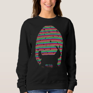 Sudadera Vintage Retro Semana Santa Huevo Yorkshire Terrier