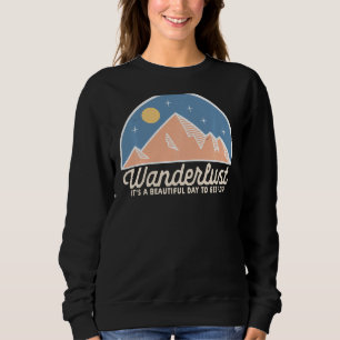 Sudadera Vintage Retro Wanderlust Cita Hippie