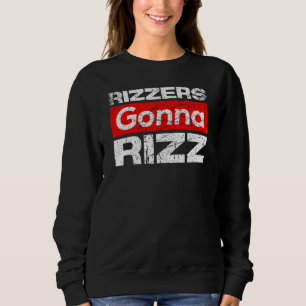 Sudadera Vintage Rizzers Gonna Rizz Funny Rizz Retro Jerga