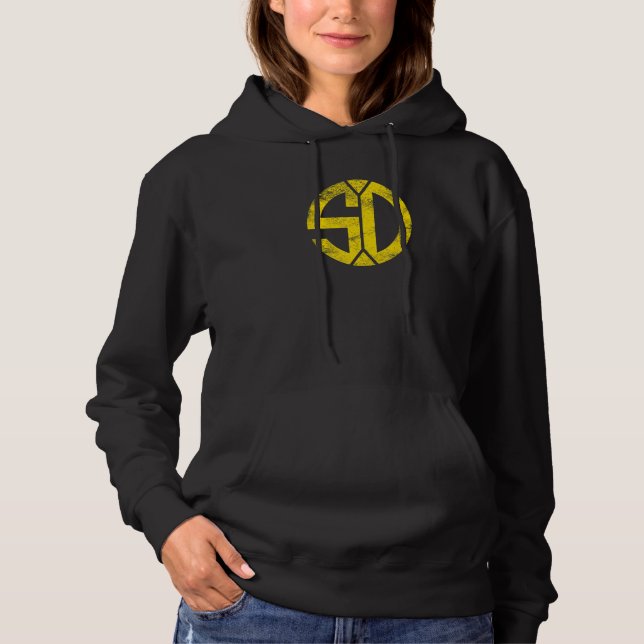 Sudadera Vintage San Diego SD Home Monogram (Anverso)