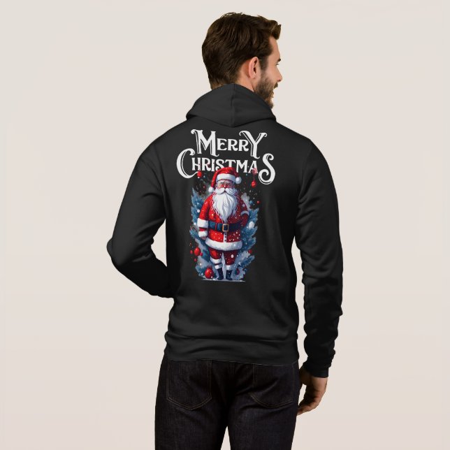 Sudadera Vintage Santa Claus (Reverso completo)