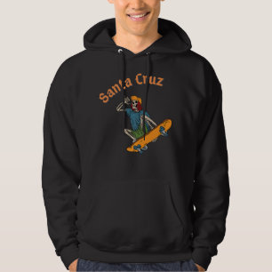 Sudadera Vintage Santa Cruz California Epic Skeleton Skateb