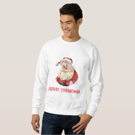 SUDADERA VINTAGE SANTA MERRY CHRISTMAS SWEATSHIRT