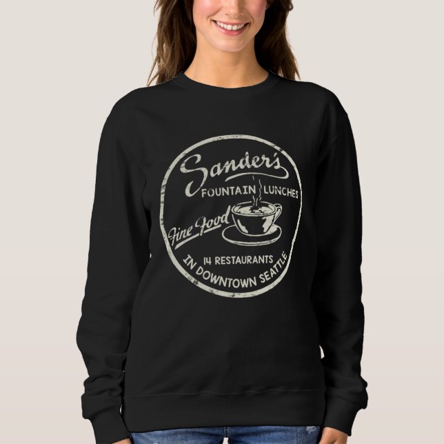 Sudadera Vintage Seattle Washington (Anverso)