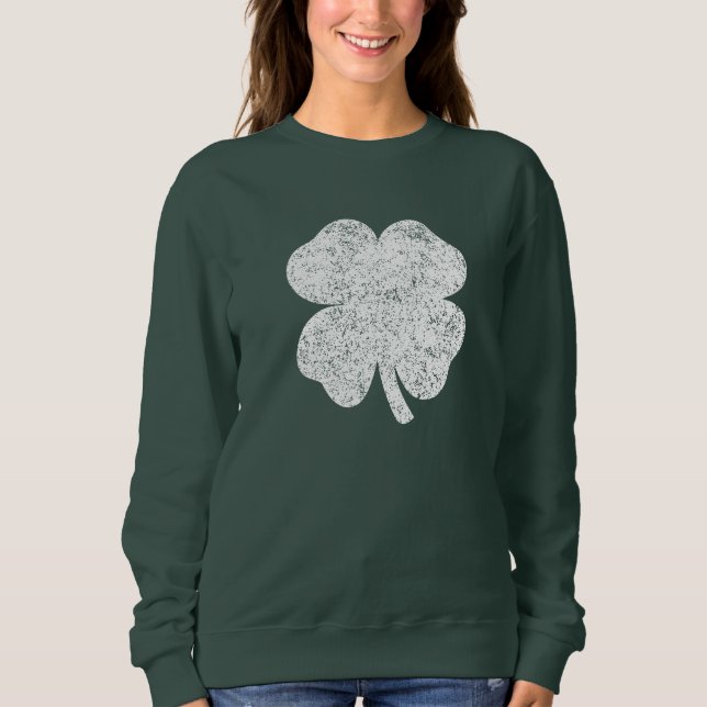 Sudadera Vintage Shamrock (Anverso)