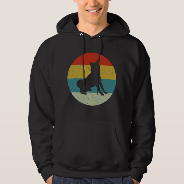 Sudadera vintage shiba inu (Anverso)
