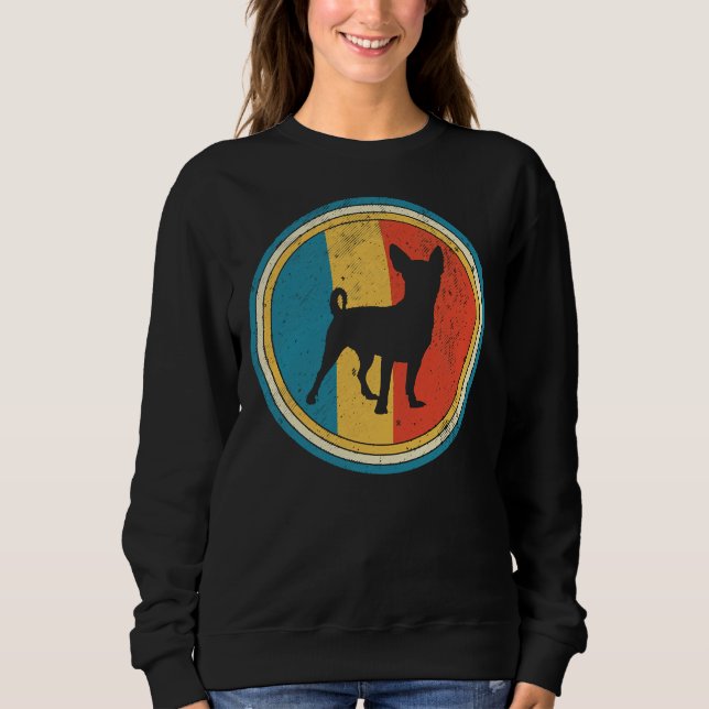 Sudadera Vintage Shorthaired Chihuahua (Anverso)