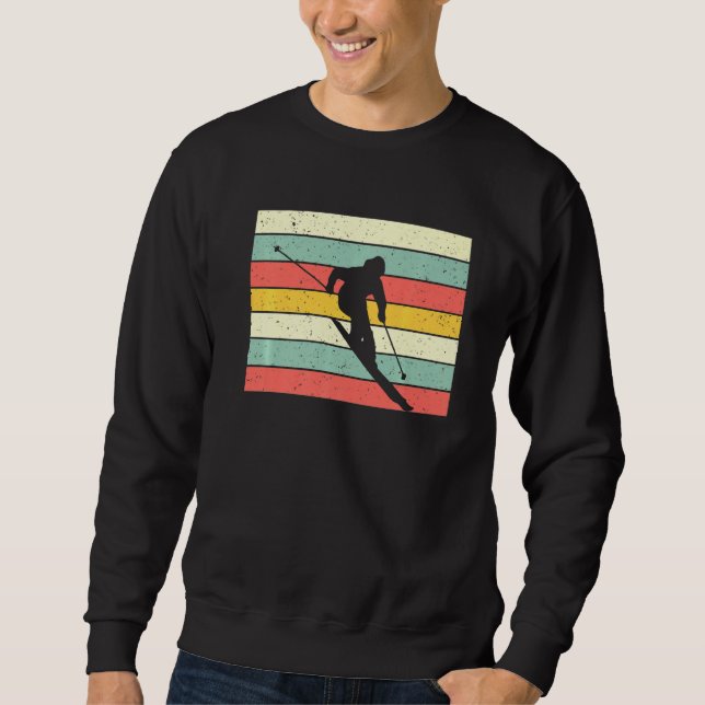 Sudadera Vintage Skiing Clothes Ski (Anverso)