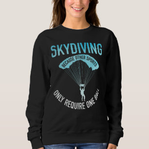 Sudadera Vintage Skydiving Funny Skydiver Gifts Paracaidist