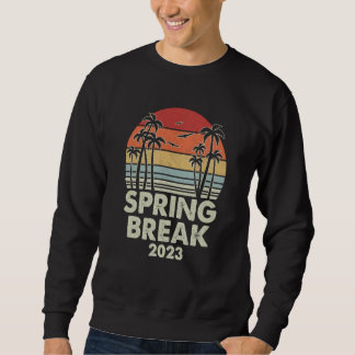 Sudadera Vintage Spring Break 2023 Retro Matching Group